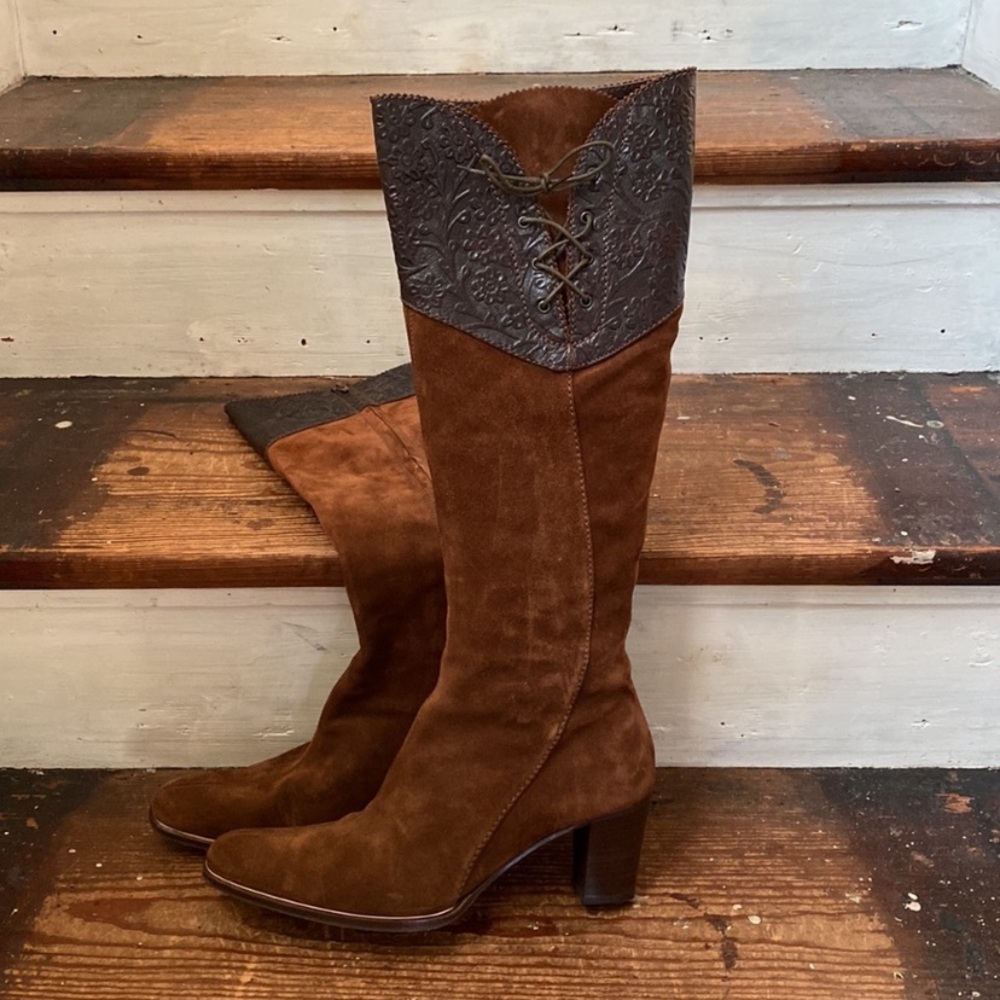 NEW ! Henry Beguelin Hand made Italian leather size 38